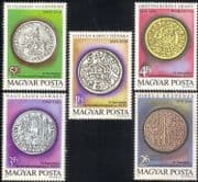 Hungary 1979 Numismatic Congress/ Money/ Coins/ Currency/ Commerce 5v set (n45602)