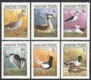 Hungary 1980 Water Birds / Geese / Herons / Gulls / Nature / Conservation 6v set (n34869)