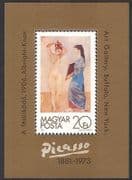 Hungary 1981 Picasso / Art / Nude / Woman / Naked / Painting / People / Artist 1v m / s (n39819)