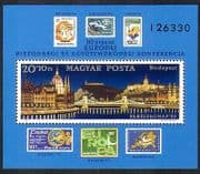 Hungary 1982 Chain Bridge / Buildings / Architecture / Transport 1v m / s (n36738)
