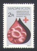 Hungary 1982 Medical / Blood / Health / Welfare / Conference 1v (n34863)