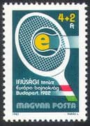 Hungary 1982 Tennis/ Sports/ Games/ European Junior Championships 1v (n41844)