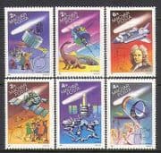 Hungary 1986 Halley's Comet / Space / Dinosaurs / Satellites / Stars / Astronomy 6v n10586