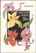 Hungary 1987 Flowers/ Orchids/ Nature/ Plants/ Horticulture 1v m/s (b232a)