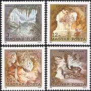 Hungary 1989 Speleology Congress/ Caves/ Rock Formations/ Lakes/ Geology/ Natural History 4v set (n45194)