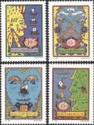 Hungary 1992 EXPO '92/ World's Fair/ Sailing Boats/ Maps/ Explorers 4v set (n46210)