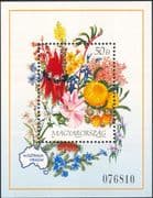 Hungary 1992 Flowers of Australia/ Mixed Bouquet/ Plants/ Nature 1v m/s (n45822a)