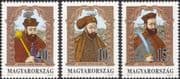 Hungary 1992 Princes of Transylvania/ Royalty/ People/ History/ Heritage 3v set (n45662)