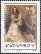 Hungary 1993 Christmas/ Greetings/ Madonna/ Child/ Art/ Artists/ Altar Piece 1v (n46109)