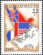 Hungary 1995 Europa/ Peace/ Freedom/ Maps/ Flags/ Birds/ Animation 1v (hx1131)