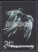 Hungary 1996 Drug Abuse/ Health/ Welfare/ Medical/ Animated Bird/ Anti Drugs Campaign 1v (n22333)