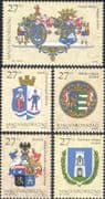 Hungary 1997 Shields/ Coat-of-Arms/ Heraldry/ Lion/ Soldier/ Knight/ Military 5v set (hx1224)