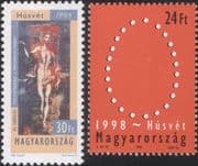 Hungary 1998 Easter /El Greco/ Artists/ Art/ Painters /Painting 2v set (hx1127)