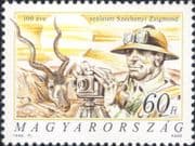 Hungary 1998 Zsigmond Szechenyi/ Writer/ Hunter/ Camera/ Addax Antelope 1v (hx1122)