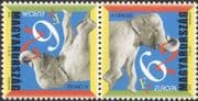 Hungary 2002 Europa/ Circus/ Elephant/ Animals/ Nature/ Wlidlife t-b pr (s1069)