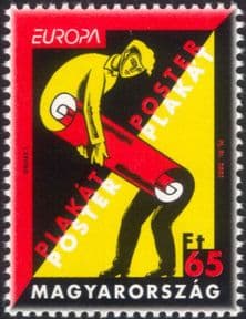 Hungary 2003 Europa/ Poster Art/ Animated Man/ Design/ Animation 1v (n45483)
