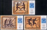 Hungary 2004 Olympic Games/Sports/ Football/ Athletes/ Rowing/ Soccer 3v set (hx1238)