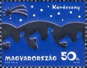 Hungary 2005 Christmas/ Greetings/ Magi/ Three Wise Men/ Star 1v (hx1320)