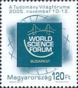 Hungary 2005 World Science Forum/ Emblem/ Globe/ Bridge 1v (hx1325)