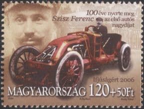 Hungary 2006 Ferenc Szisz/   Motor Racing/ Sports/ Grand Prix /F1/ Transport/ Motoring 1v (n15774)