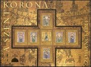 Hungary 2006 Holy Crown of Hungary/ Saints/ People/ Religion/ Art/ Royalty 7v m/s (n44511)