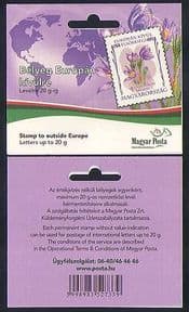 Hungary 2007 Anemone  /  Flowers  /  Nature  /  Plants 4v + lbl s  /  a bklt (n33812)