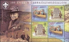 Hungary 2007 Europa/ Scouts/ Scouting/ Baden-Powell/ Youth/ Leisure 4v m/s (n33690)