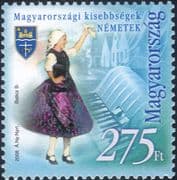 Hungary 2008 German/ People/ Dress/ Costumes/ Clothes/ Accordion/ Music 1v (hx1176)