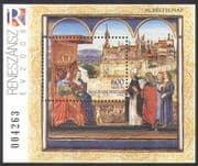 Hungary 2008 Stamp Day/ Royalty/ King/ Queen/ Art/ Castle/ Building/ History/ Heritage 1v m/s (n34509)