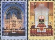Hungary 2008 Synagogues/ Churches/ Buildings/ Architecture/ Religion 2v set (hx1174)