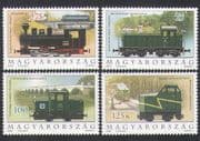 Hungary 2009 Steam Engine/ Locomotives/ Engines/ Trains/ Rail/ Narrow Gauge Railways/ Transport 4v set (n35608)