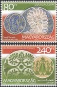 Hungary 2010 Embroidery/ Crafts/ Textiles/ Design/ Business/ Commerce 2v set (n45730)