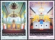 Hungary 2010 Synagogues/ Buildings/ Architecture/ Religion 2v set (n45724)
