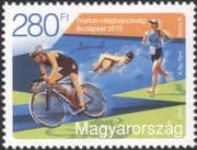 Hungary 2010 Triathlon/ Cycling/ Swimming/ Running/ Sports/ Athletes/ Bike 1v (n45111)