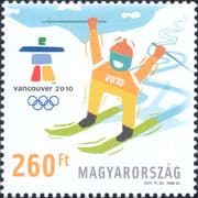 Hungary 2010 Winter Olympic Games/ Olympics/ Sports/ Skiing 1v (hx1297)