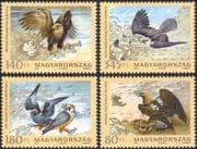 Hungary 2012 Raptors/ Eagles/ Falcons/ Birds/ Nature/ Wildlife/ Eagle/ Falcon 4v set (n45769)