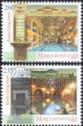 Hungary 2012 Spa Hotels/ Buildings/ Tourism/ Travel/ Architecture/ Fountain 2v set (n45777)
