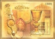 Hungary 2012 Stamp Day/ Kalocsa/ Gold Cup/ Goblet/ Bishop's Mitre/ Carving / Statue 1v m/s (hx1258)
