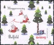 Hungary 2015 Christmas/ Greetings/ Reindeer/ Trees/ Animals/ Animation 1v s/a (n45212)