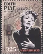 Hungary 2015 Edith Piaf/ Singers/ Singing/ Music/ Entertainment/ People 1v (n45440)