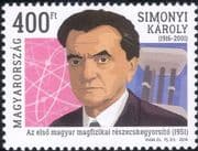 Hungary 2016 Karoly Simonyi/ Nuclear Scientist/ Physics/ Science/ Atom/ Atomic 1v (hx1055)