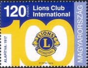 Hungary 2017 Lions Clubs International 100th Anniversary/ Welfare/ Education/ Health 1v (hx1030)