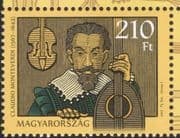 Hungary 2017 Monteverdi/ Music/ Composers/ People/ Musical Instruments 1v (n45767)