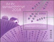 Hungary 2018 Lavender/ Medicinal Plants/ Flowers/ Nature/ Medical/ Medicine 1v m/s (hx1045)