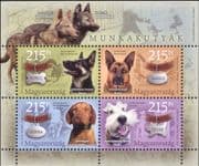 Hungary 2019 Alsatian/ Terrier/ Viszla/ Working Dogs/ Pets/ Animals/ Nature 4v m/s (hx1199)