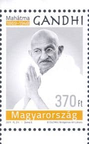 Hungary 2019  Mahatma Gandhi/ People/ Politics/ Politicians/ Government  1v  (hx1264)