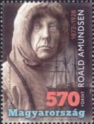 Hungary 2022 Amundsen/ Arctic/ Antarctic/ Explorers/ Polar/ Sailing Ships/ People 1v (hx1267)