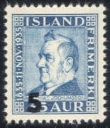 Iceland 1939 Mathias Jochummsson/ Poet/ Writer/ People/ Surcharge 1v (n30518b)