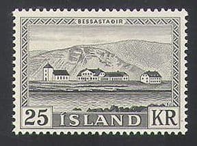 Iceland 1957 President  /  Buildings  /  Architecture  /  Animation 1v (n34522)