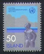 Iceland 1973 IMO / WMO / Weather / Meteorology / UN 1v (n34994)